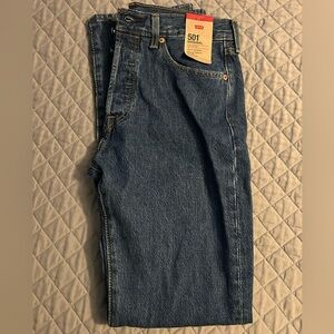Levi's Straight-Leg Men's Jeans in Blue Denim